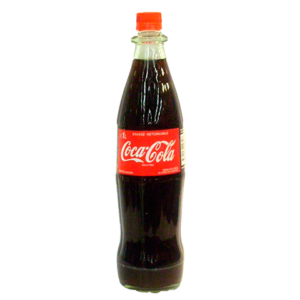 Gaseosa Coca Cola de 1L en pollería Donde Hugo Jauja Peru