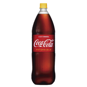 Gaseosa Coca Cola de 2 L en pollería Donde Hugo jauja peru
